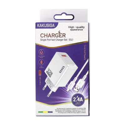 CHARGER KAKUSIGA KSC-1236 V8 WHITE