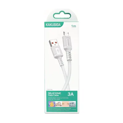 USB CABLE KAKUSIGA KSC-984 V8 WHITE