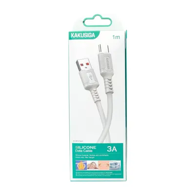 USB CABLE KAKUSIGA KSC-984 TYPE-C WHITE
