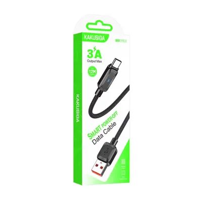 USB CABLE KAKUSIGA KSC-990 TYPE-C BLACK