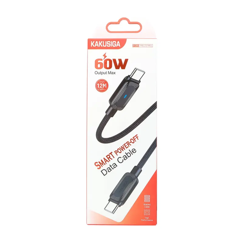 USB CABLE KAKUSIGA KSC-990 TC-TC BLACK