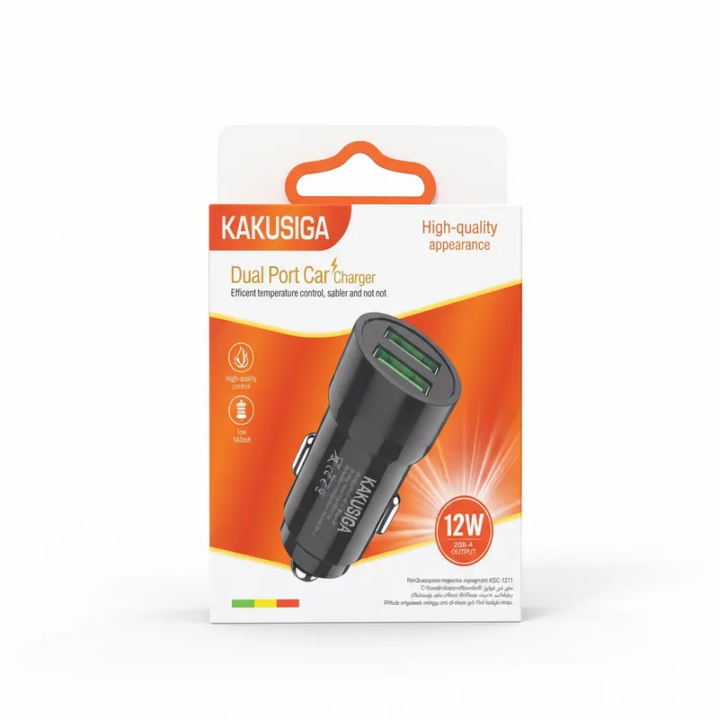 CAR CHARGER KAKUSIGA KSC-1211 BLACK
