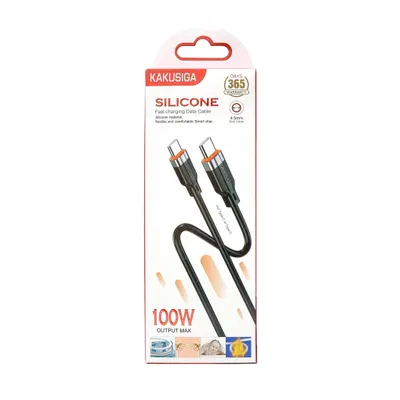 USB CABLE KAKUSIGA KSC-995 TC-TC BLACK