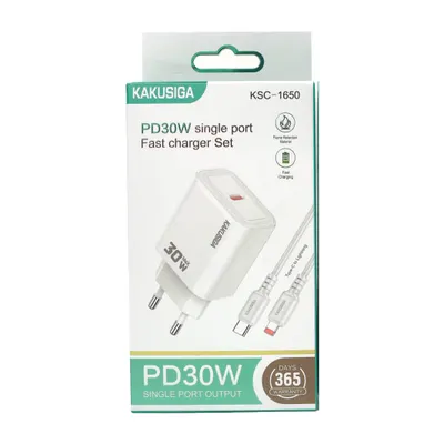 CHARGER KAKUSIGA KSC-1650 TC-IP WHITE