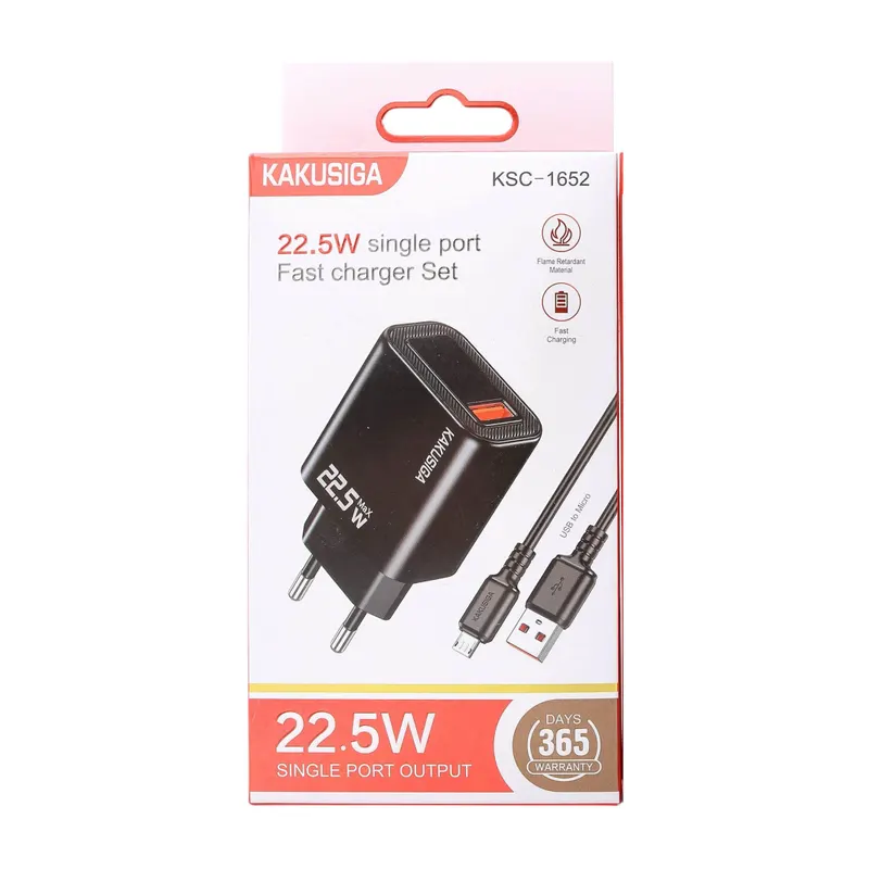 CHARGER KAKUSIGA KSC-1652 V8 BLACK
