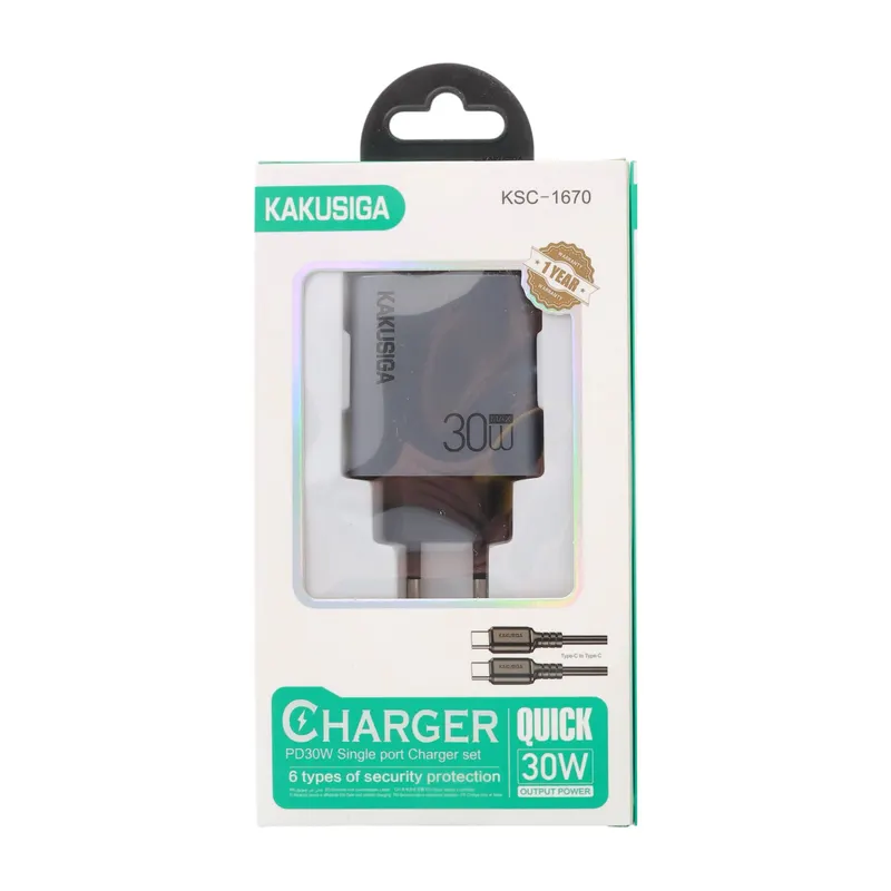 CHARGER KAKUSIGA KSC-1668 TC-TC BLACK