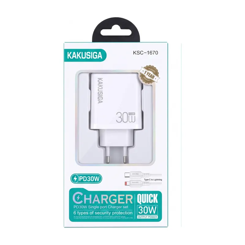 CHARGER KAKUSIGA KSC-1670 TC-IP WHITE