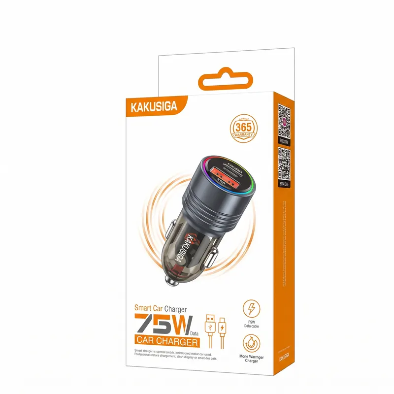 CAR CHARGER KAKUSIGA KSC-1989 GREY