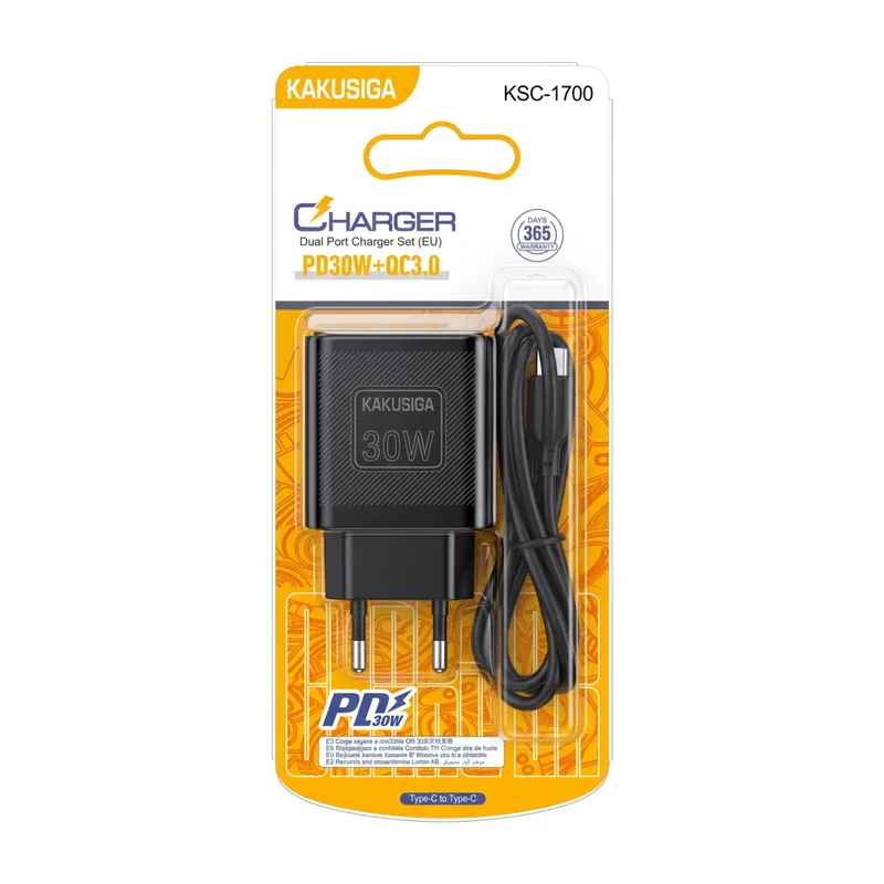 CHARGER KAKUSIGA KSC-1700 TC-TC BLACK