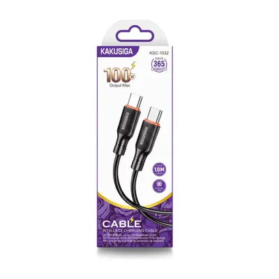 USB CABLE KAKUSIGA KSC-1032 TC-TC BLACK
