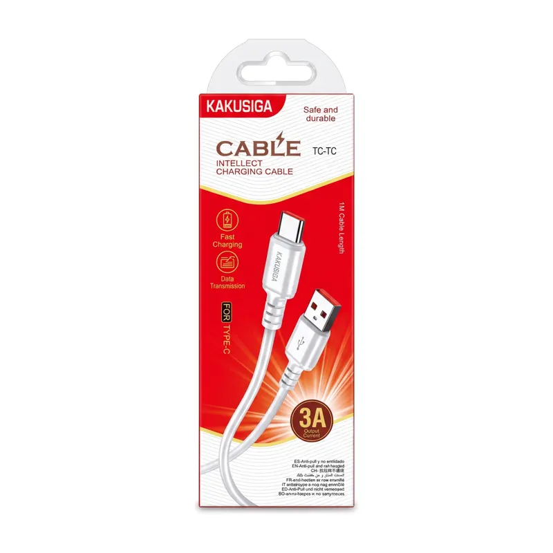 USB CABLE KAKUSIGA KSC-1032 TC-TC WHITE