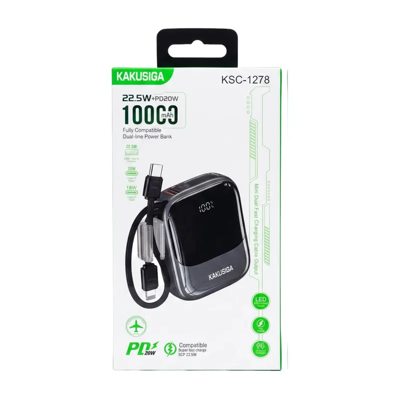 PB KAKUSIGA KSC-1278 10000mAh BLACK