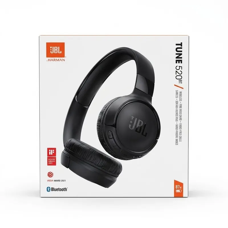 BLUETOOTH JBL TUNE 520BT BLACK (ORG)