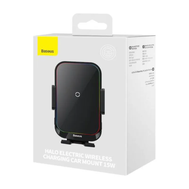 AVTO HOLDER WIRELESS BASEUS SUDD000001 BLACK