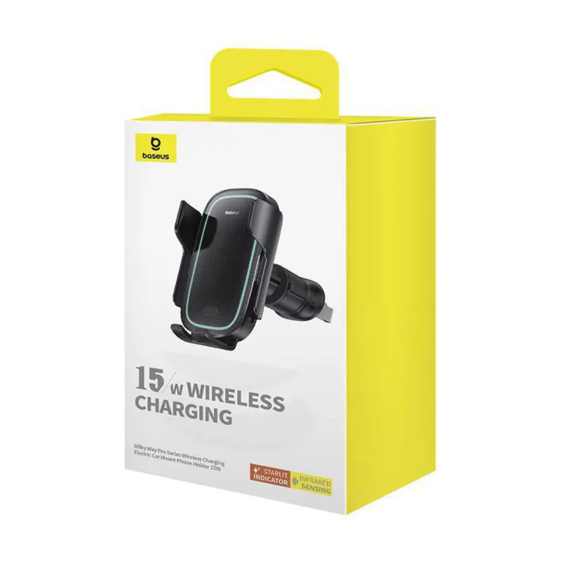 AVTO HOLDER WIRELESS BASEUS C40357000111-00 BLACK