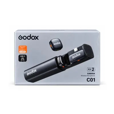 MIKROFON GODOX C01 KIT 2 TYPE-C BLACK