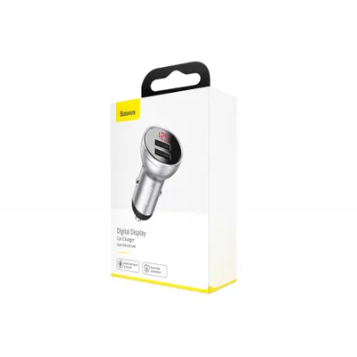 CAR CHARGER BASEUS CCBX-0G GREY