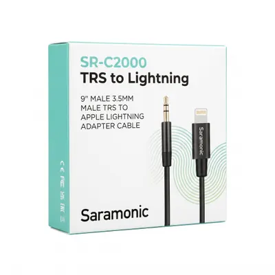 AUX SARAMONIC SR-C2000 TRS TO LIGHTNING