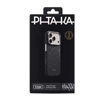 CHEXOL PITAKA ULTRA SLIM SAKURA HOURS SH1701PM IP17 PRO MIDNIGHT BLACK
