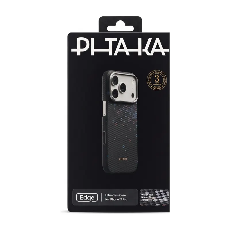 CHEXOL PITAKA ULTRA SLIM SAKURA HOURS SH1701PM IP17 PRO MIDNIGHT BLACK