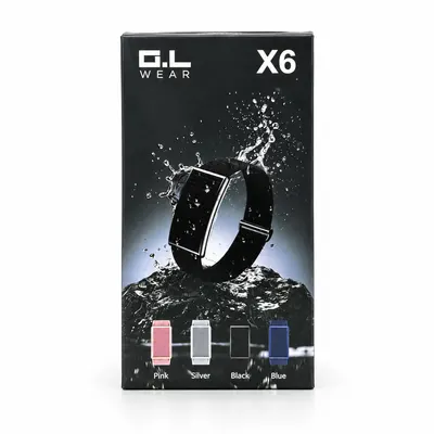 SMART BRACELET X6 BLACK