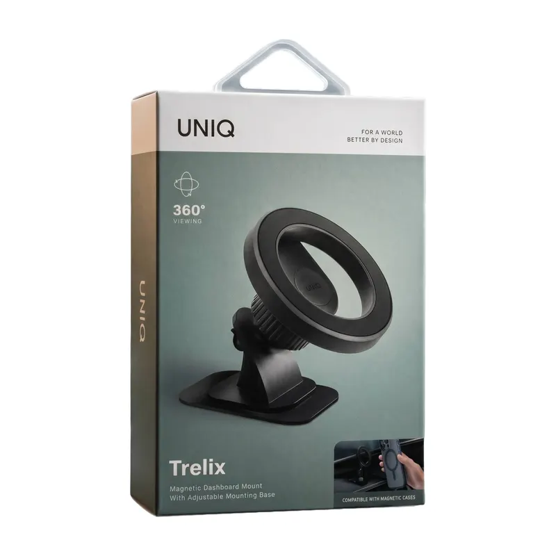 AVTO HOLDER UNIQ TRELIX DASHBOARD BLACK