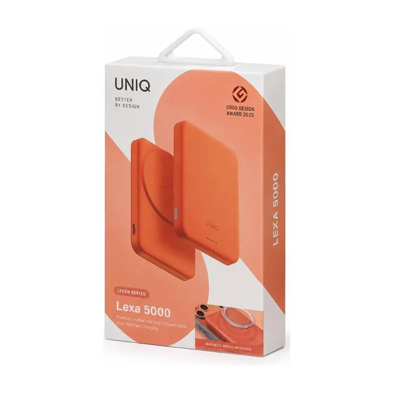 PB UNIQ LYDEN LEXA 5000mAh FLAME ORANGE
